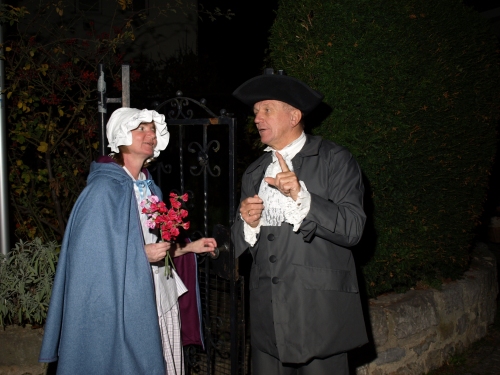 Eine szenische Stadtführung in Marbach